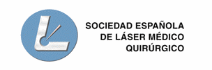 logo sociedad española de láser médico quirúrgico